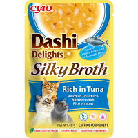 Inaba Ciao Dashi Delights Silky Broth Kattenvoer Nat Tuna 40 gr