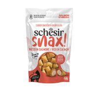 8X Schesir Snax! Kat Zalm 60 gr
