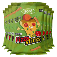 7X Sore Sticks 18+ mnd Pizza Style 45 gr