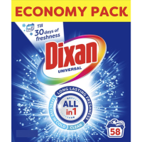 Dixan Waspoeder Universeel   58 Wasbeurten 3,190 kg