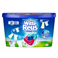 8X Witte Reus Wasmiddel 3+1 Power Caps 14 stuks