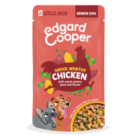 Edgard & Cooper Hond Senior Stew Pouch Kip 150 gr