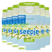 6X Seepje Afwasmiddel Refill Pak Limoen 500 ml