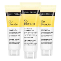 3X John Frieda Go Blonder Shampoo 75 ml
