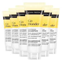 6X John Frieda Go Blonder Shampoo 75 ml