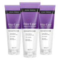 3X John Frieda Frizz Ease Conditioner 250 ml