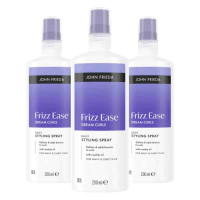 3X John Frieda Frizz Ease Dream Curls Styling Spray 200 ml