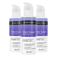 3X John Frieda Frizz Ease Dream Curls Crème Oil 100 ml