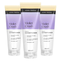 3X John Frieda Violet Crush Purple Conditioner 250 ml