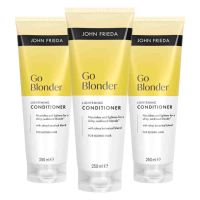 3X John Frieda Go Blonder Lightening Conditioner 250 ml