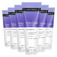 6X John Frieda Frizz Ease Dream Curls Shampoo 250 ml
