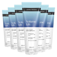 6X John Frieda Volume Lift Shampoo 250 ml