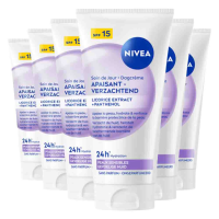 6X NIVEA Essentials SPF15 Verzachtende Dagcrème 50 ml