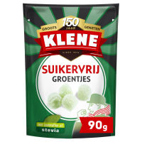 12X Klene Groentjes Suikervrij 90 gr
