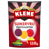 3X Klene Fruitmunten Suikervrij 110 gr