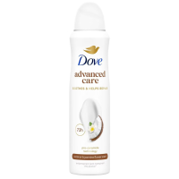 1+2 Gratis: Dove Advanced Care Deodorant Spray Coconut & Jasmine 150 ml