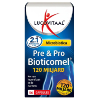 2X Lucovitaal Pre & Pro Bioticomel 120 Miljard 56 capsules
