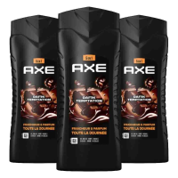 3X Axe 5 in 1 Shampoo & Shower Gel Dark Temptation 400 ml