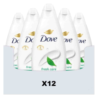12X Dove Shower Gel Fresh Care 250 ml