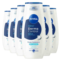 6X NIVEA Douchegel Derma Control Defend 250 ml
