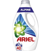 4X Ariel Vloeibaar Wasmiddel Alpine 40 Wasbeurten 1800 ml