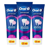 3X Oral B Tandpasta Advanced Sensitivity Protection 125 ml