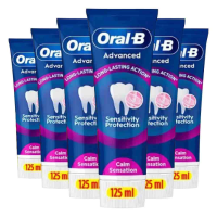 6X Oral B Tandpasta Advanced Sensitivity Protection 125 ml