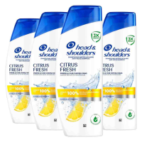 4X Head & Shoulders Shampoo Citrus Fresh 3x 330 ml