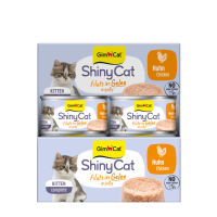 24X GimCat ShinyCat Kitten Jelly Kip 70 gr