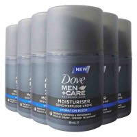 6X Dove Men+ Care Advanced Day Cream Moisturiser Hydration Boost 50 ml