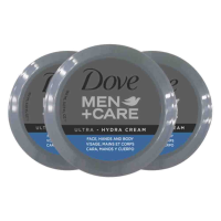 3X Dove Men+ Care Body Cream 3in1 Ultra Hydra 150 ml