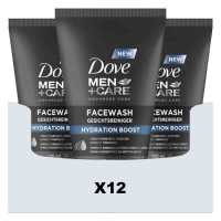 12X Dove Men+ Care Advanced Face Wash Hydration Boost 100 ml