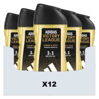 12X Adidas Shower Gel Victory League 250 ml