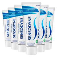 6X Sensodyne Tandpasta Frisse Bescherming 75 ml