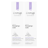 2X Zarqa Sensitive Reinigingsmelk 200 ml