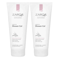 2X Zarqa Sensitive Douchegel 200 ml