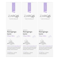 3X Zarqa Clear Skin Reinigingstonic 200 ml