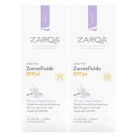 2X Zarqa Sensitive Zonnefluïde SPF 30 50 ml