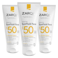 3X Zarqa Sun SunFluid Face SPF 50 50 ml