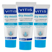 3X Vitis Droge Mond Mondgel 50 ml