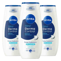 3X NIVEA Douchegel Derma Control Defend 250 ml