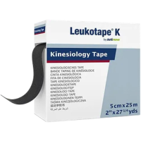 6X Actimove Leukotape K Sports Edition 5cm x 25m zwart