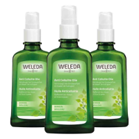 3X WELEDA Berken Anti Cellulite Olie 100 ml