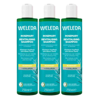 3X WELEDA Rozemarijn Revitaliserende Shampoo 250 ml
