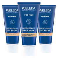 3X WELEDA Men Scheercrème 75 ml