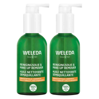 2X WELEDA Hamamelis Reinigingsolie & Make up Remover 150 ml