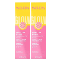 2X WELEDA Zonnefluïde SPF30 30 ml