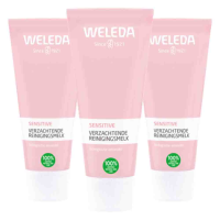 3X WELEDA Sensitive Verzachtende Reinigingsmelk 75 ml