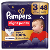 Pampers Nacht Luierbroekjes Maat 3 (6 11kg) 48 stuks