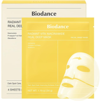 Biodance Radiant Vita Niacinamide Real Deep Mask 4 stuks